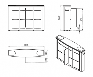 CAME SLIDING GATE SG55 001SG55SS фото