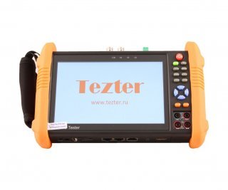 Tezter TIP-H-M-7 универсальный монитор-тестер AHD/CVI/TVI/CVBS и IP-видеосистем фото