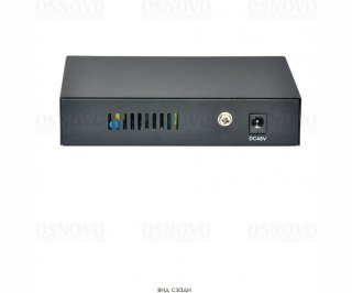 OSNOVO SW-20500(Без БП) PoE коммутатор Fast Ethernet на 5 портов фото
