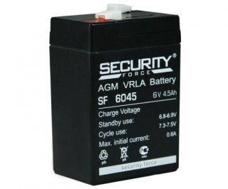 Security Force SF 6045 аккумулятор фото