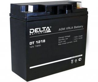 DELTA DT 1218 аккумулятор фото