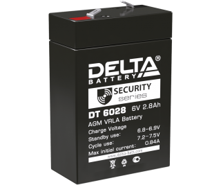 DELTA DT 6028 аккумулятор фото