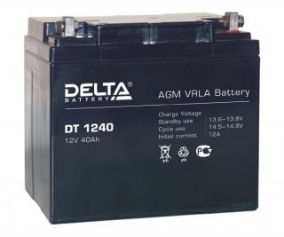 DELTA DT 1240 аккумулятор фото
