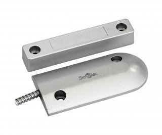 Smartec ST-DM146NC-SL магнитоконтактный датчик, НЗ, накладной для металлических дверей фото