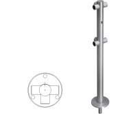 Oxgard Стойка ограждения съемная Т-образная с отверстием под фиксатор (ВЗР 1996Р.21-07)