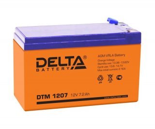 DELTA DTM 1207 аккумулятор фото