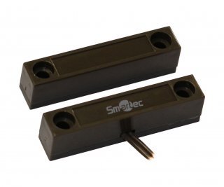 Smartec ST-DM122NO-BR магнитоконтактный датчик для деревянных дверей, НР, коричневый фото