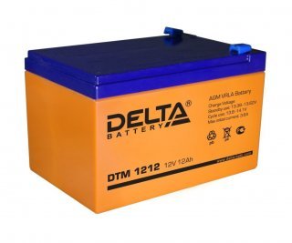 DELTA DTM 1212 аккумулятор фото