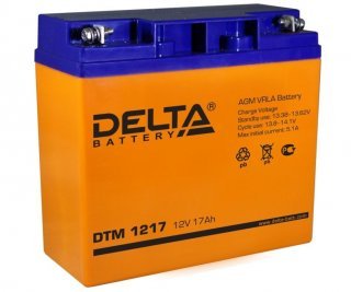 DELTA DTM 1217 аккумулятор фото