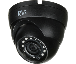 RVi-1NCE2020 (2.8) black уличная купольная 2 мп IP видеокамера с ик подсветкой и с PoE фото