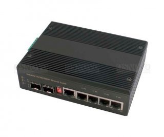 OSNOVO SW-7052/I промышленный коммутатор Gigabit Ethernet на 6 портов фото