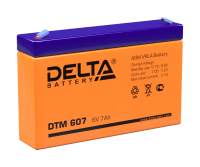 DELTA DTM 607 аккумулятор