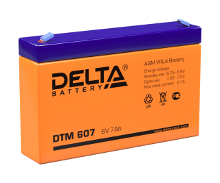 DELTA DTM 607 аккумулятор фото