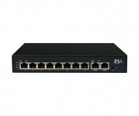 RVi-1NS08F-2T (1G) сетевой 8 портовый коммутатор с питанием по poe