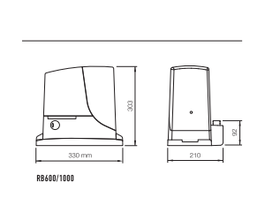 NICE RB600BDKIT фото