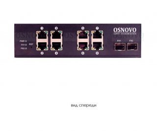 OSNOVO SW-8082/IC промышленный PoE коммутатор Gigabit Ethernet на 10 портов фото