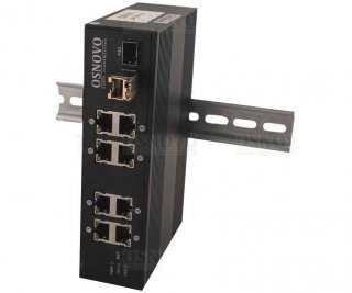 OSNOVO SW-8091/IC промышленный PoE коммутатор Gigabit Ethernet на 10 портов фото