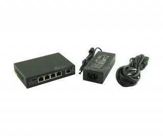 OSNOVO SW-20500/B(ver.2) PoE коммутатор Fast Ethernet на 5 портов фото