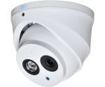 RVi-1ACE402A (2.8 мм) white 4 мп уличная купольная мультиформатная видеокамера с ик подсветкой до 50м с передачей аудиосигнала по коаксиальному кабелю
