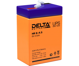 DELTA HR 6-4.5 аккумулятор фото