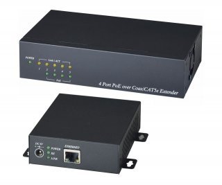 SC&T IP02PHK неуправляемый PoE коммутатор Fast Ethernet на 4 порта со встроенным удлинителем Ethernet фото