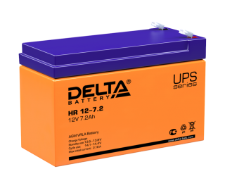 DELTA HR 12-7.2 аккумулятор фото