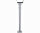 TEMID (Zkteco) CMP200 Telescopic Boom Bracket (Gray color)