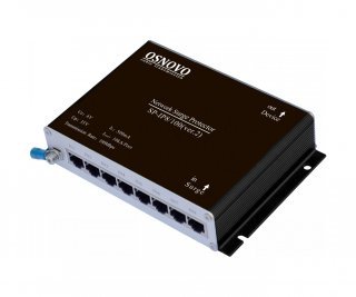 OSNOVO SP-IP8/100(ver.2) устройство грозозащиты для локальной вычислительной сети (скорость до 100 Мбит/с) на 8 портов фото