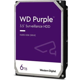 Жесткий диск WD Purple HDD 6000 GB (6 TB) SATA фото